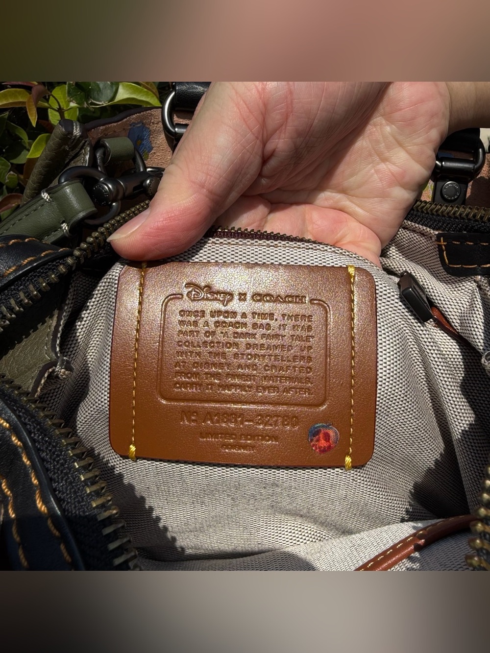 EUC Disney X Coach Rogue 25 With Patches 32780 - Picture 14 of 14